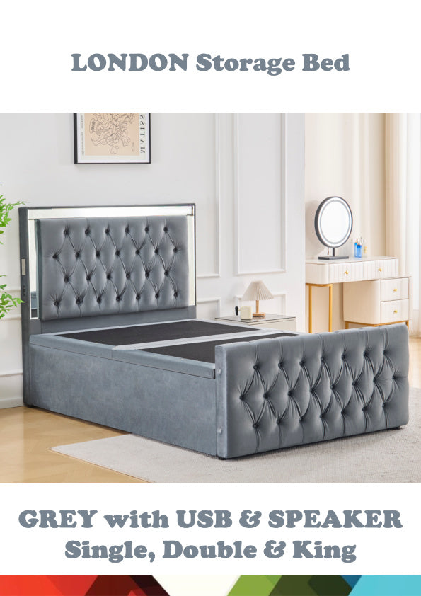 LONDON STORAGE BED