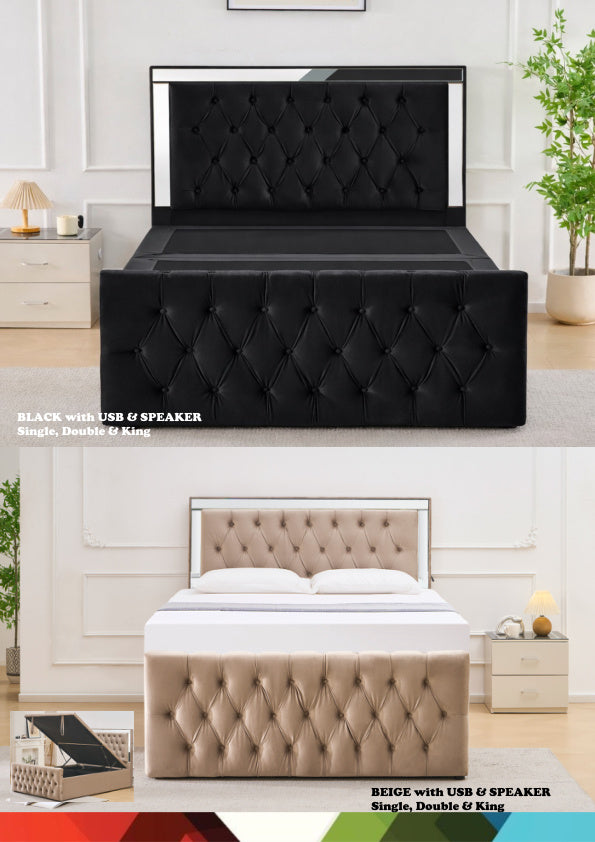 LONDON STORAGE BED