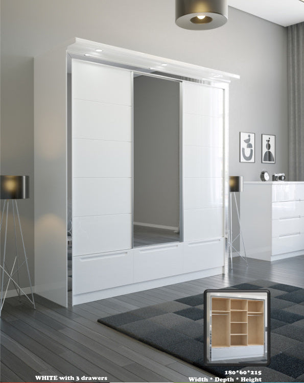 LUXE W01 WARDROBE