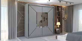 NICOLE WARDROBE 2 DOOR
