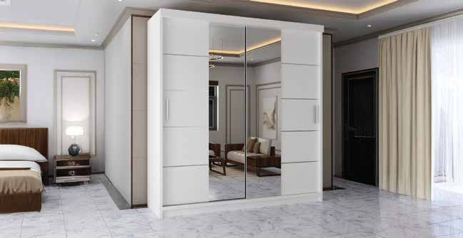 LISBON WARDROBE 2 DOOR