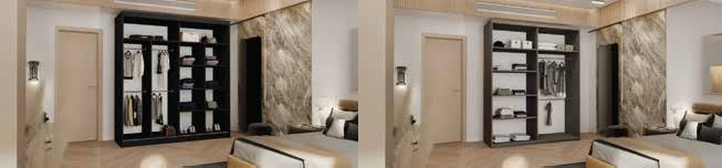 MARIKA WARDROBE 2 DOOR