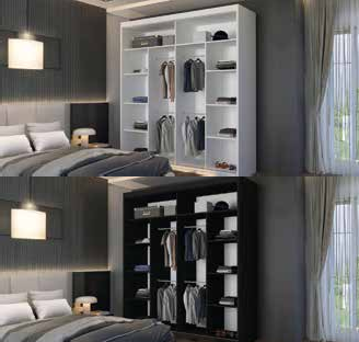 LYLLIE WARDROBE 2 & 3 DOOR