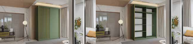PESTO WARDROBE 2 & 3 DOOR