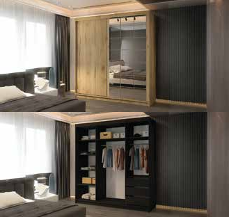 COLLIN WARDROBE 2 & 3 DOOR