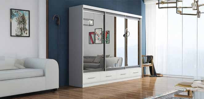 MAYFAIR WARDROBE 2 & 3 DOOR