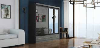 MAYFAIR WARDROBE 2 & 3 DOOR
