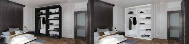 INFINITY WARDROBE 2 DOOR