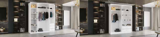 MANHATTAN WARDROBE 2 & 3 DOOR