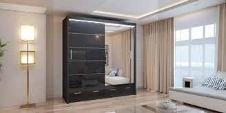 SYCYLIA WARDROBE 2 & 3 DOOR