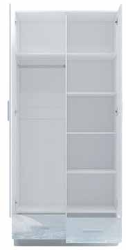 XD4 WARDROBE 2 DOOR