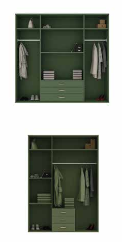 OLAF WARDROBE 3 & 4 DOOR