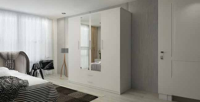 LONDON WARDROBE 4 DOOR