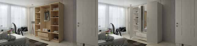LONDON WARDROBE 4 DOOR