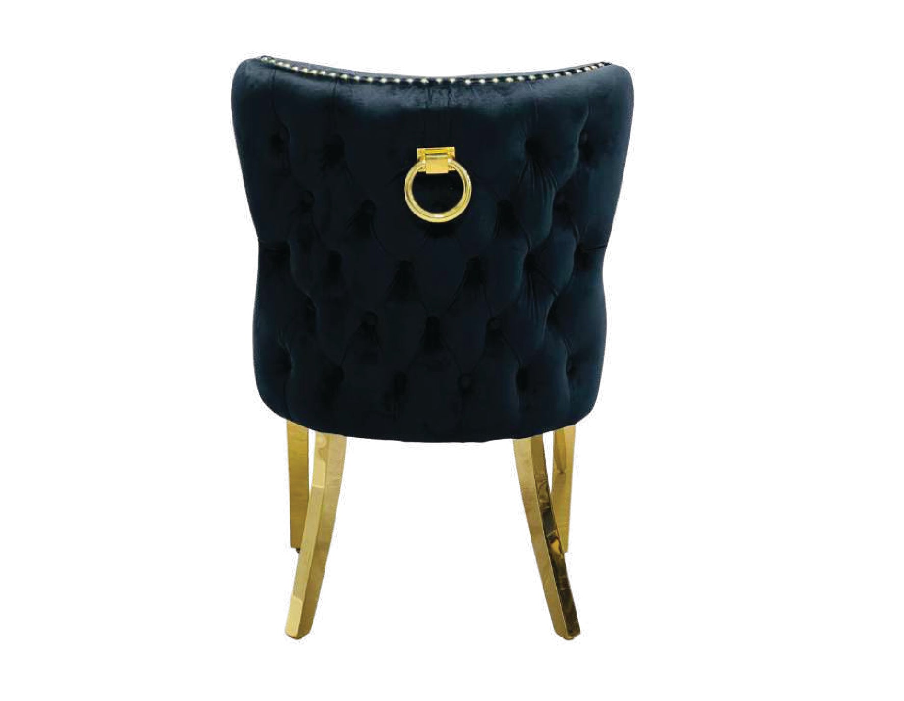 VALENTINO GOLD LION/RING KNOCKER CHAIRS