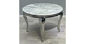 SOFIA GREY & SILVER MARBLE TABLE