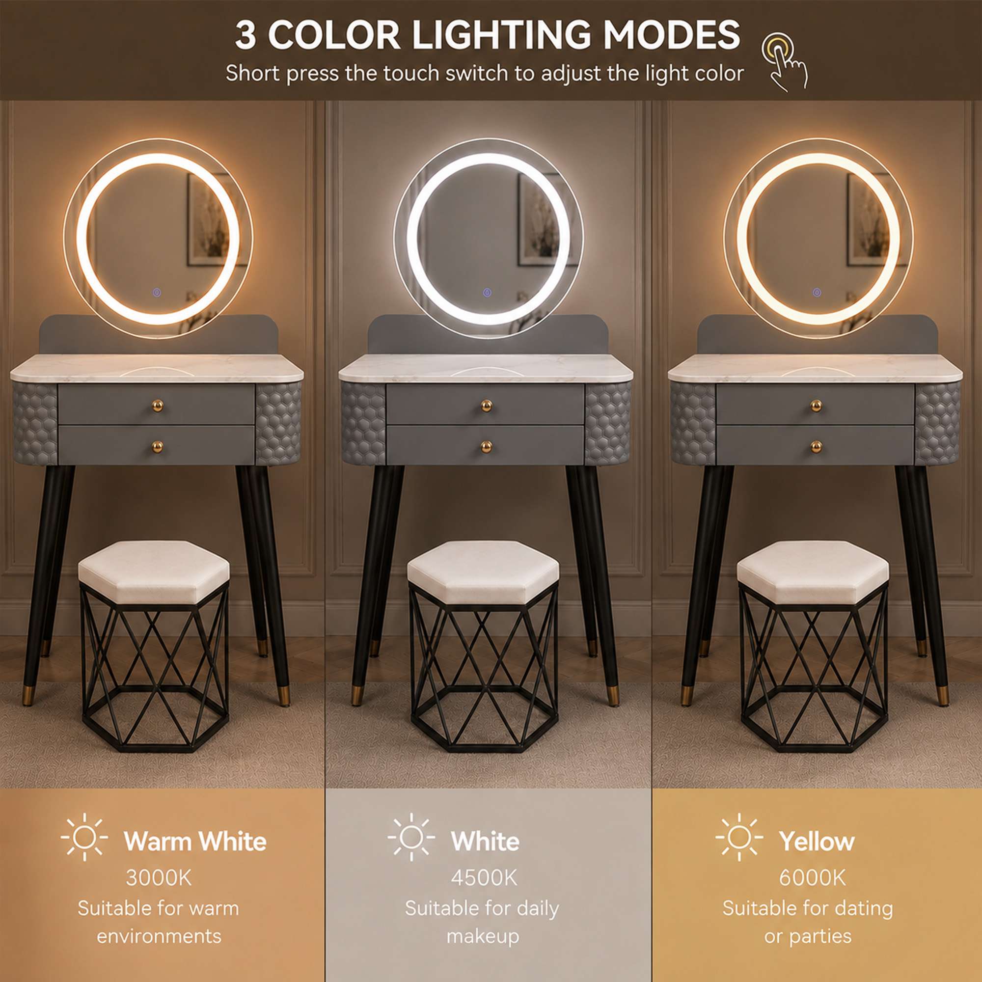 SWAN SW-3 DRESSING TABLE